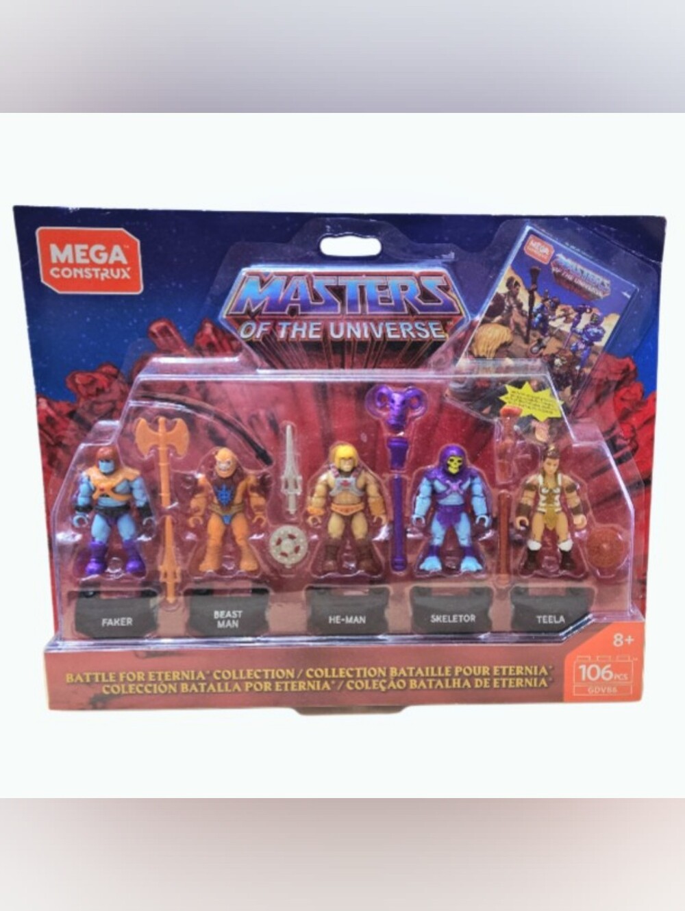 Mega Construx Masters of the Universe Battle for Eternia Collection (set GDV86)